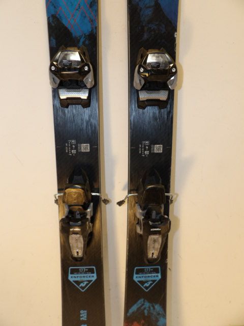 Mens Nordica Enforce 110r w/ Marker Griffon Size 177cm Downhill Skis - Orange