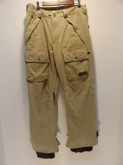 Mens Burton Size Large Tan Pants - Tan