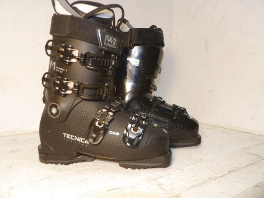 Womens Tecnica Mach 1 105 Size 24.5 Downhill Boots - Black