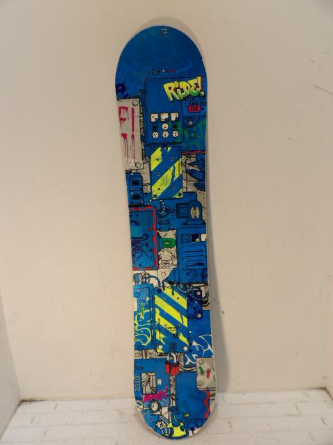 Youth Ride Lowride Size 115cm Snowboard - Blue