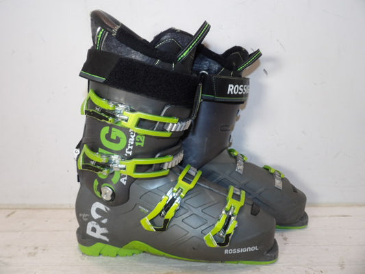 Mens Rossignol All Track Size 28.5 Downhill Boots - Gray