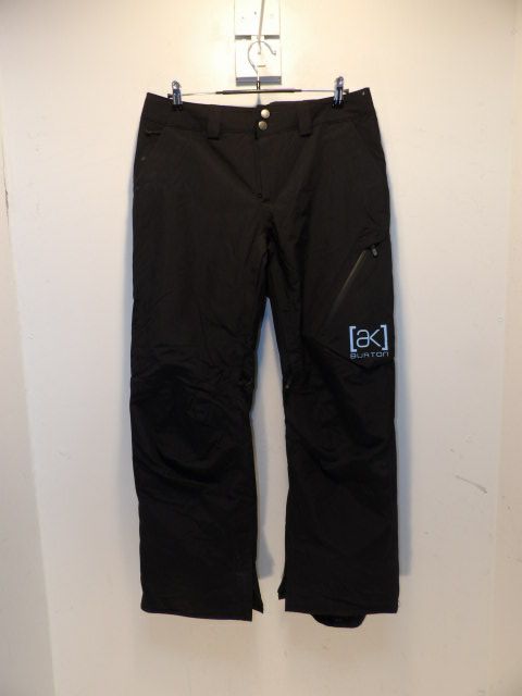 Mens Burton AK Size Medium Black Pants - Black