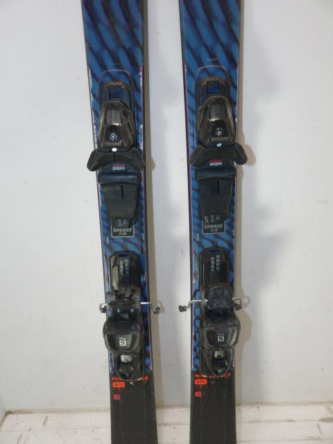 Womens K2 Mindbende 88 w/ Salomon Size 149cm Downhill Skis - Purple / Black