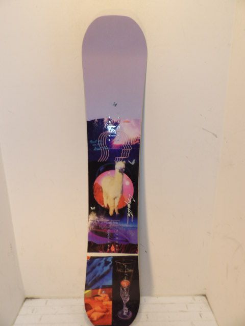 Women's Capita Space Metal Fantasy Size 145cm Snowboard - Purple / Llama