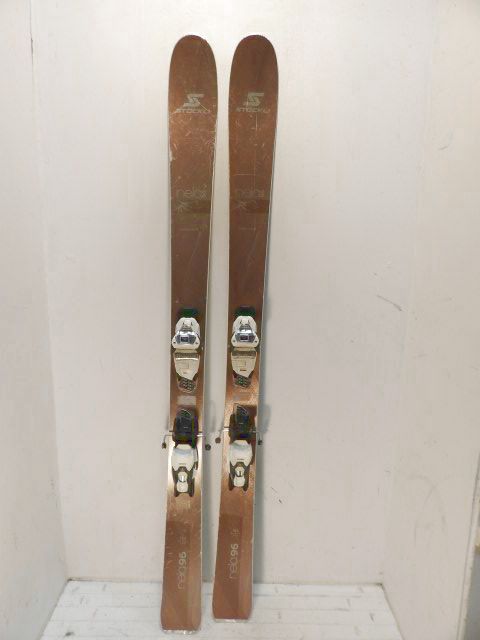 Womens Stockli Nela 96 w/ Marker Size 164cm Downhill Skis - Silver / Gold