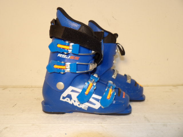 Youth Lange Size 21.5 RSJ 65 Kids Boots - Blue