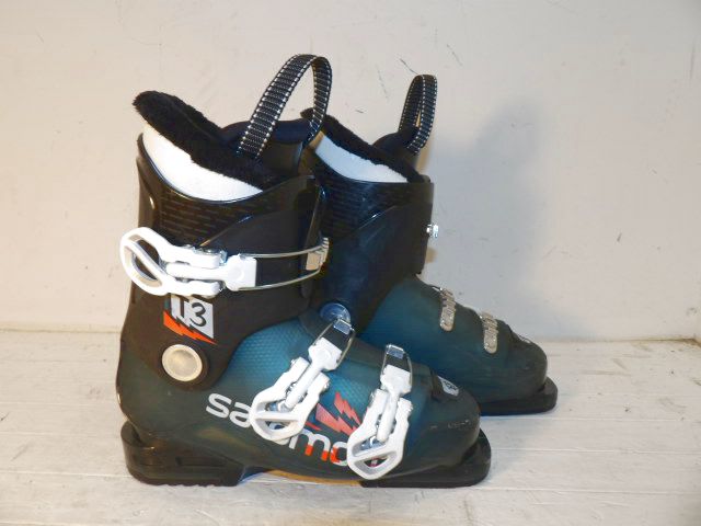 Youth Salomon Size 23.5 T3 Kids Boots - Green