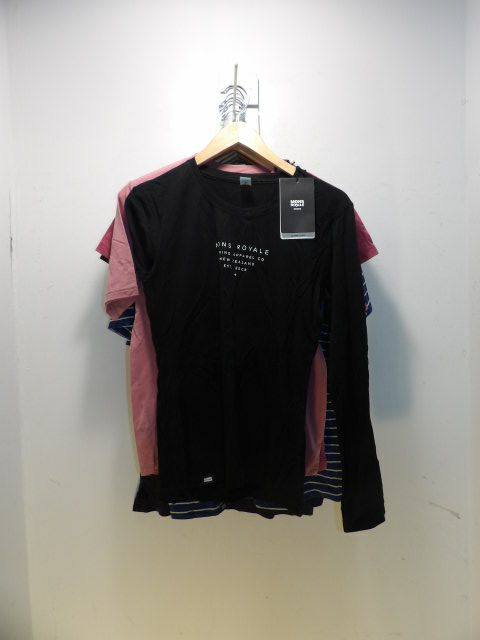 Mons Royale Icon LS Black Shirt - Size S
