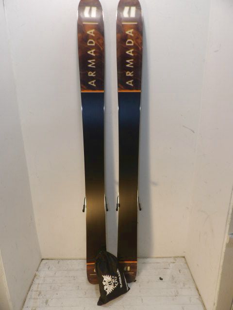 Armada Tracer 108 w/ Shift  Size 164cm AT Skis and Skins - Blue / Brown / Black