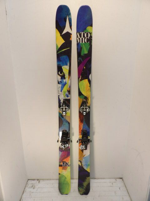 Womens Atomic Century w/ Dynafit ST Size 166cm Downhill Skis - Multi Color