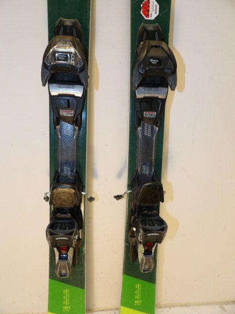 Mens Stockli AR Laser w/ Marker Size 161cm Downhill Skis - Green