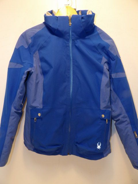 Women's Spyder Size 12 Blue Jacket - Blue