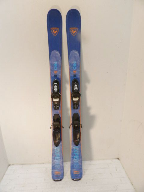 Youth Rossignol Exp Pro Size 128cm Kids Skis - Blue