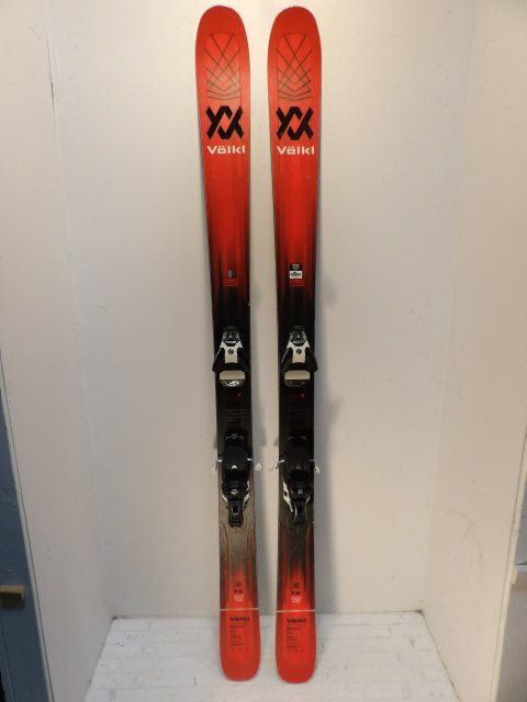 Mens Volkl M6 Mantra w/ STH 13  Size 177cm Downhill Skis - Red / Black