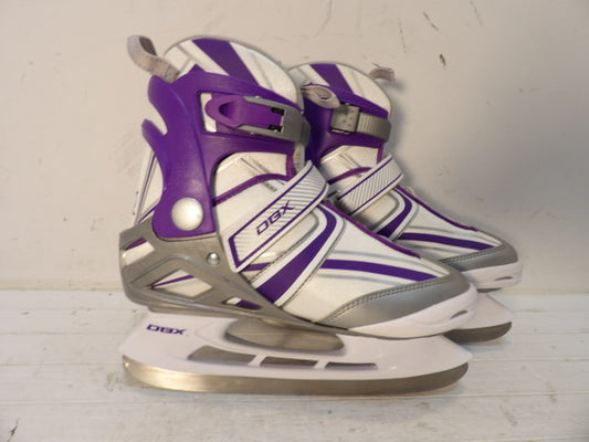 Women's DBX Classic Size 8 Ice Skates - White