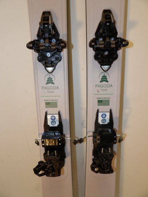 Mens dps Pagoda Pro 100 w/ Dynafit ST 10 Size 163cm AT Skis - Grey