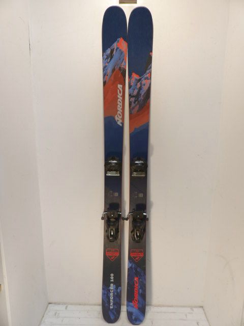 Mens Nordica Enforcer 100 w/ Attack 11 GW Size 179cm Downhill Skis