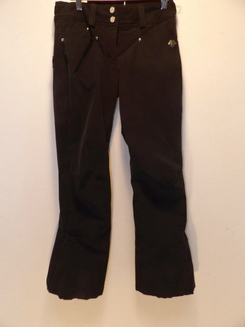 Women's Descente Size 6 Black Pants - Black