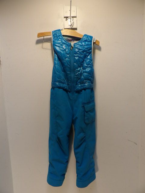 Youth Obermeyer Sise 7Y Blue Bibs