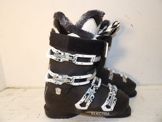 Womens Rossignol Electra 80 Size 24.5 Downhill Boots - Black