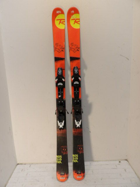 Youth Rossignol Sprayer Pro Size 135cm Downhill Skis - Orange