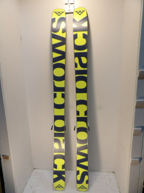 Mens black crows atriss w/ Pivot Size 189cm Downhill Skis - Blue / Yellow