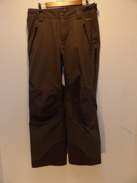 Men's Fly Low Shell Size Medium Grey Pants - Grey