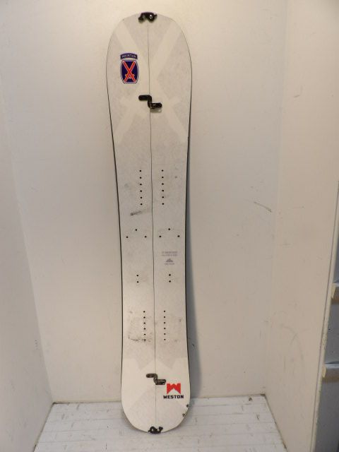 Weston 10th Mountain Division Size 166cm Split Board - White