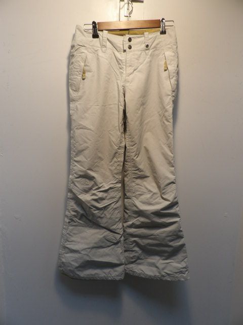 Women's North Face Size S White Pants
