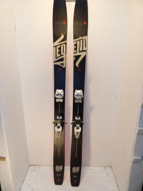 Mens Dynastar Legend 106 w/ Marker Griffon Size 188cm Downhill Skis - Black