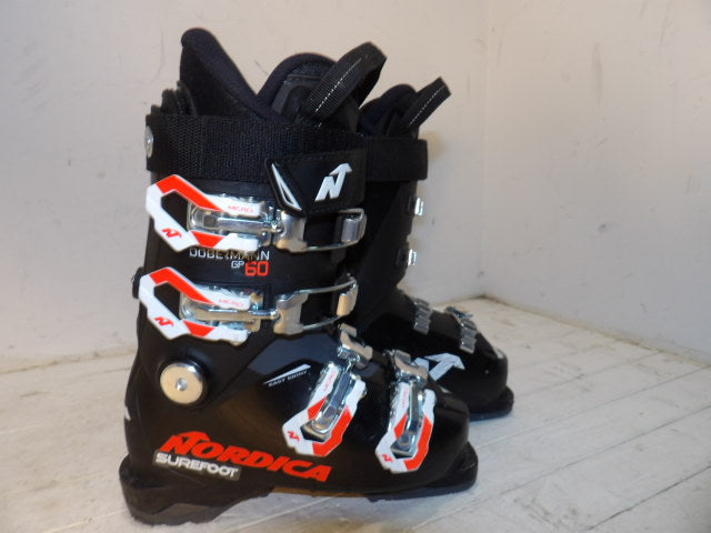 Youth Nordica Size 19.5 Dobermann 60 Kids Boots - Black