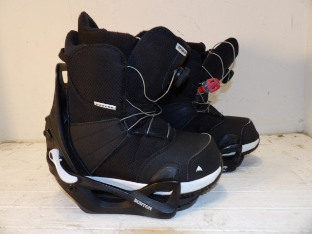 Burton Step-On Size 7K Binding / Boot Combo - Black - Size 7K