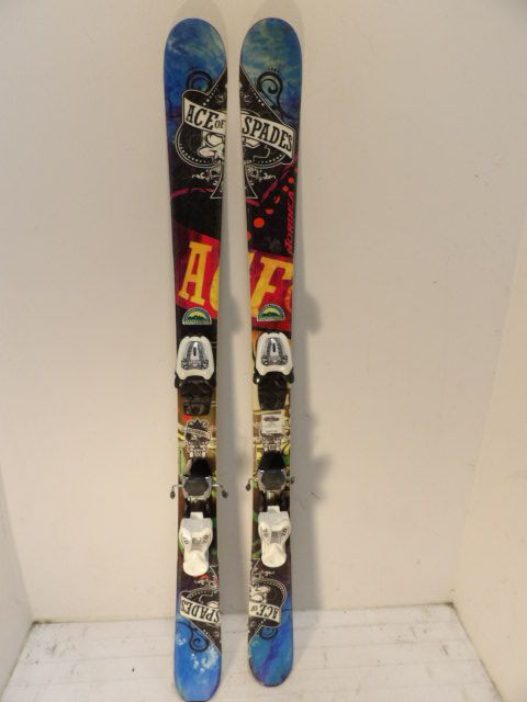 Youth Nordica Ace Of Spades Size 128cm Kids Skis - Multi Color