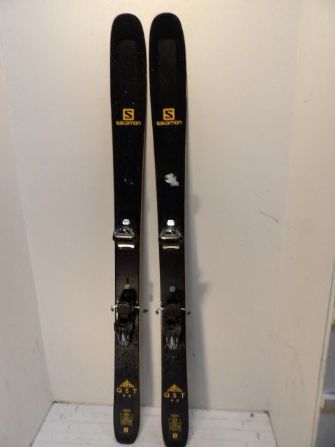 Mens Salomon QST 99 w/ Marker Size 167cm Downhill Skis - Black / Orange