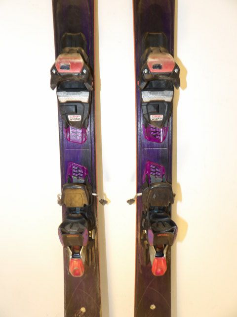 Womens K2 OooLaLuv w/ Marker Size 170cm Downhill Skis - Purple