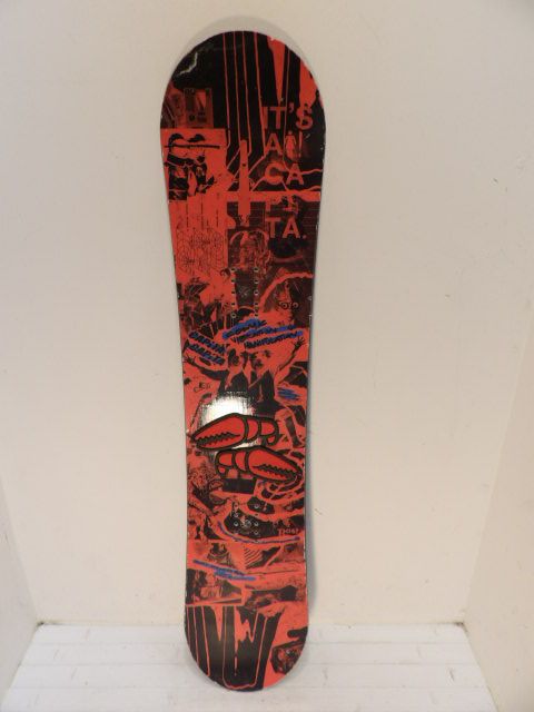 Youth Capita Scott Stevens Size 125cm Snowboard - Red