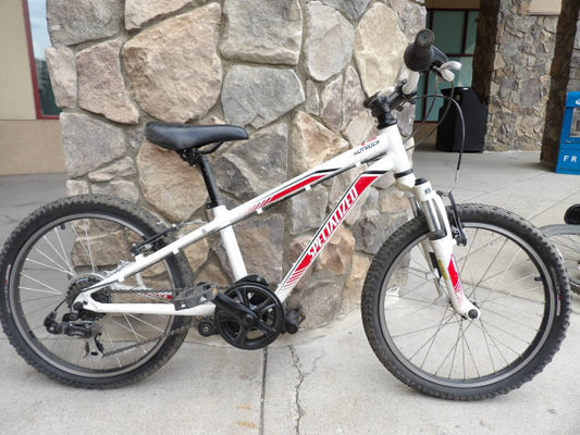 Specialized Hotrock 18" Kid's Bike - White