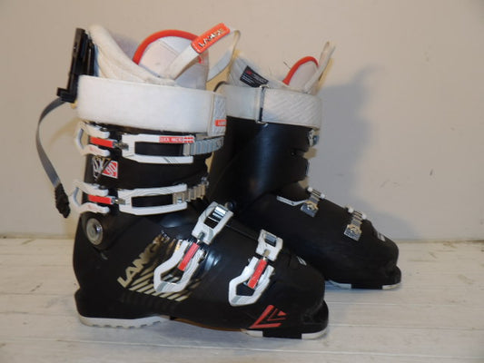 Womens Lange SX 90 Size 25.5 Downhill Boots - Black