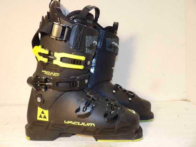 Mens Fischer Vacuum Size 27.5 Downhill Boots - Black / Yellow