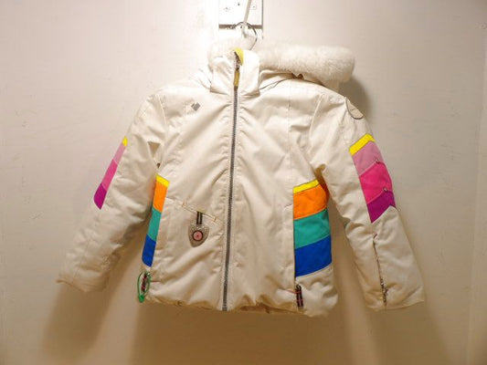 Youth Obermeyer Size 4 White Jacket - White