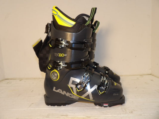 Mens Lange RX 110 Size 26.5 Downhill Boots - Grey