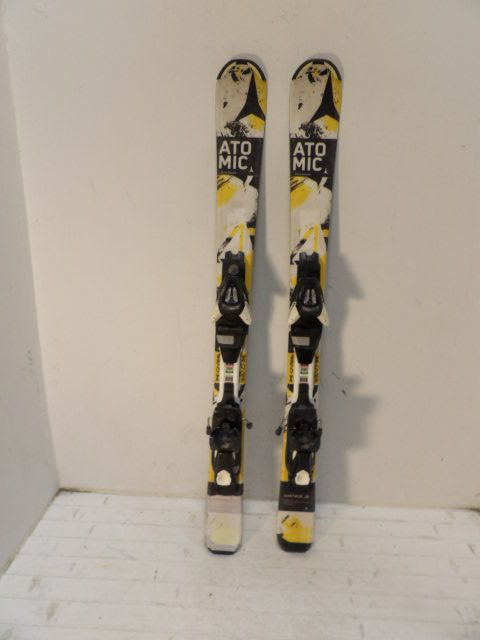 Youth Atomic Bend-X Size 100cm Kids Skis - Yellow