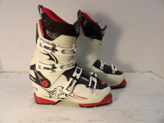 Mens Dynafit Titan Size 26.5 AT Boots - White / Red