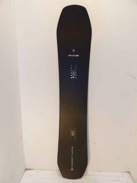 Mens Ride Deep Fake Size 151cm Snowboard - Black