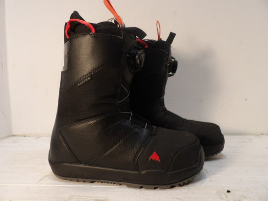Mens Burton Progression Size 10.5 Boots - Black