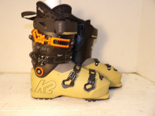 Mens K2 BFC Size 27.5 Downhill Boots - Tan / Black - 27.5