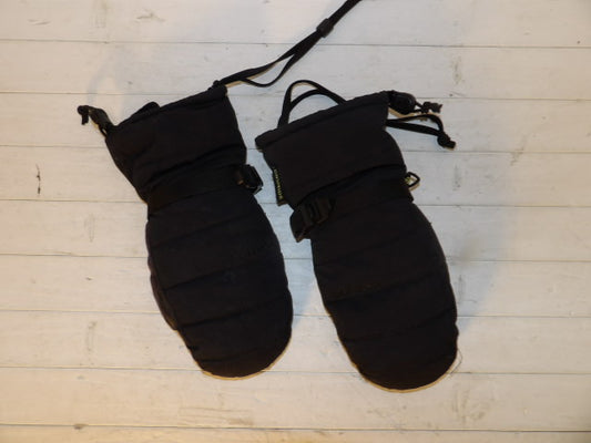 Burton Size Large Black Mitts - Black