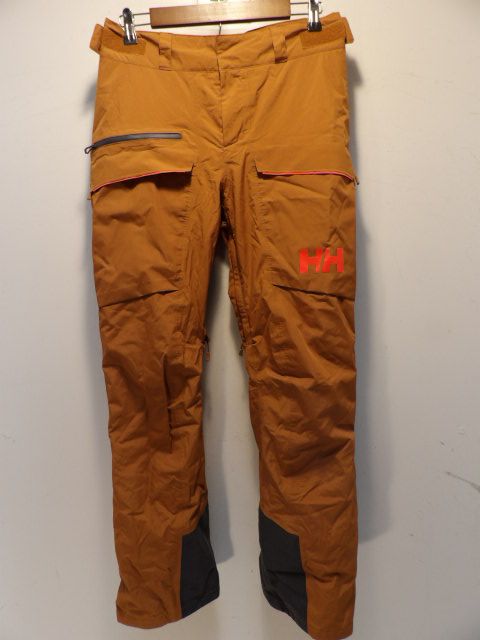 Mens Helly Hansen Size Medium Orange Pants - Orange