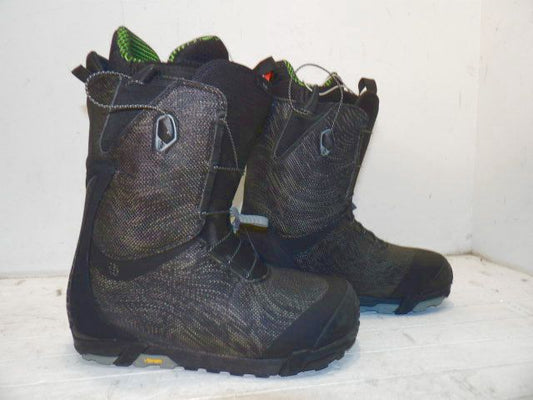Mens Burton SLX Size 13.0 Boots - Black
