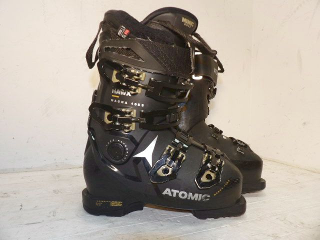 Womens Atomic Hawx 105 Size 23.5 Wide Downhill Boots - Black